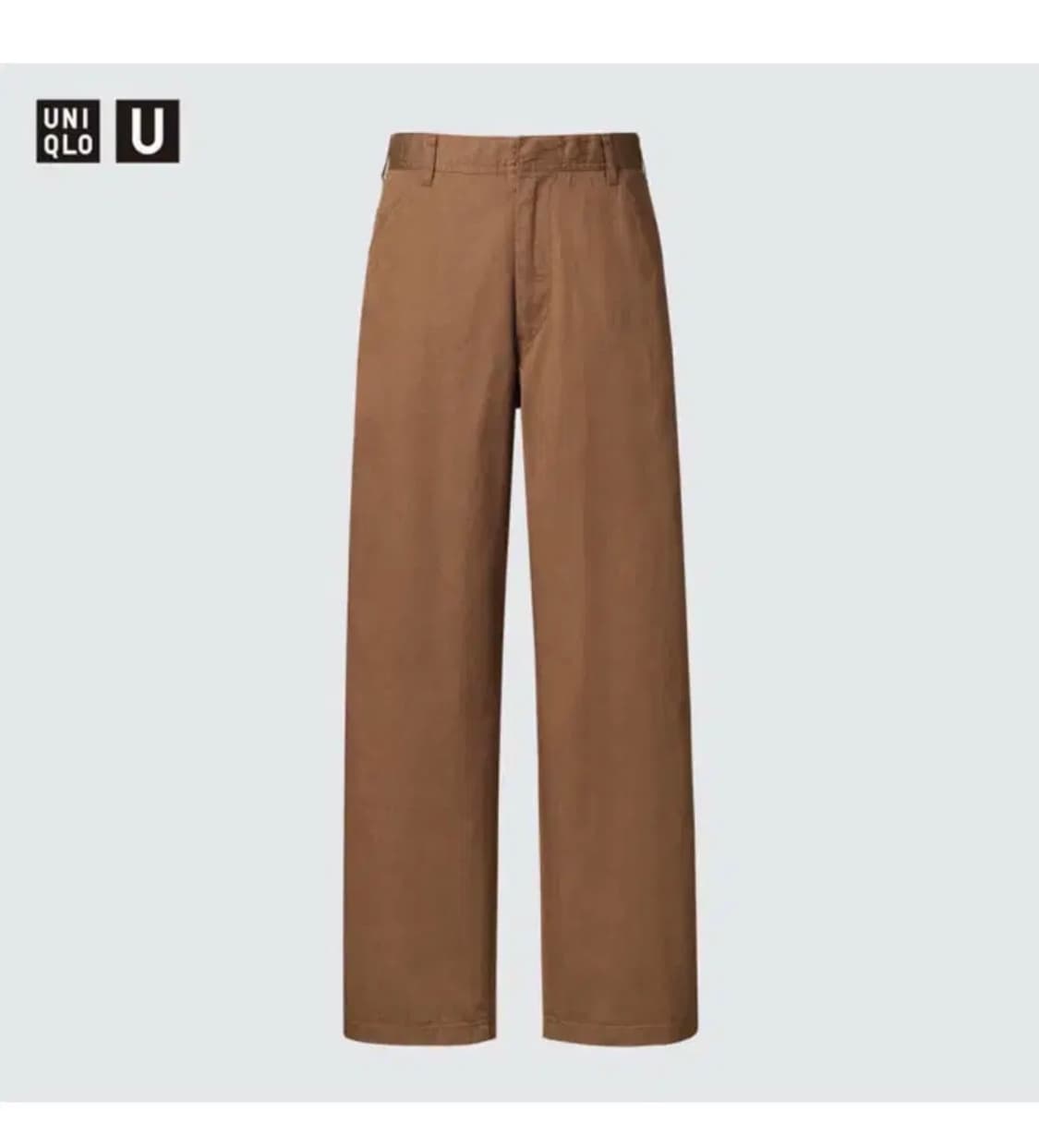 유니클로U 와이드치노팬츠 상품이미지1