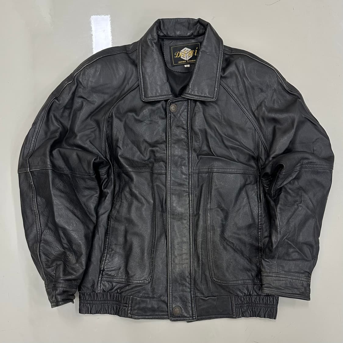 90s 빈티지 램스킨 레더 자켓 상품이미지1
