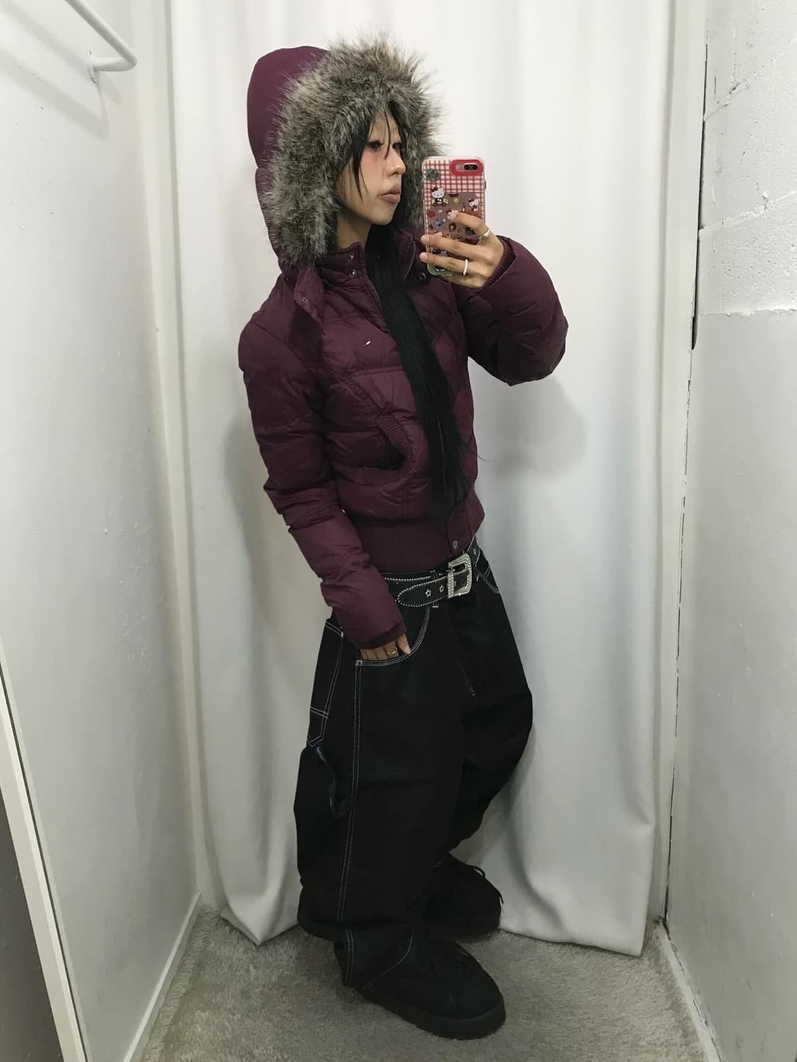 < Timmy Hilfiger Fur Padded JK > 상품이미지3