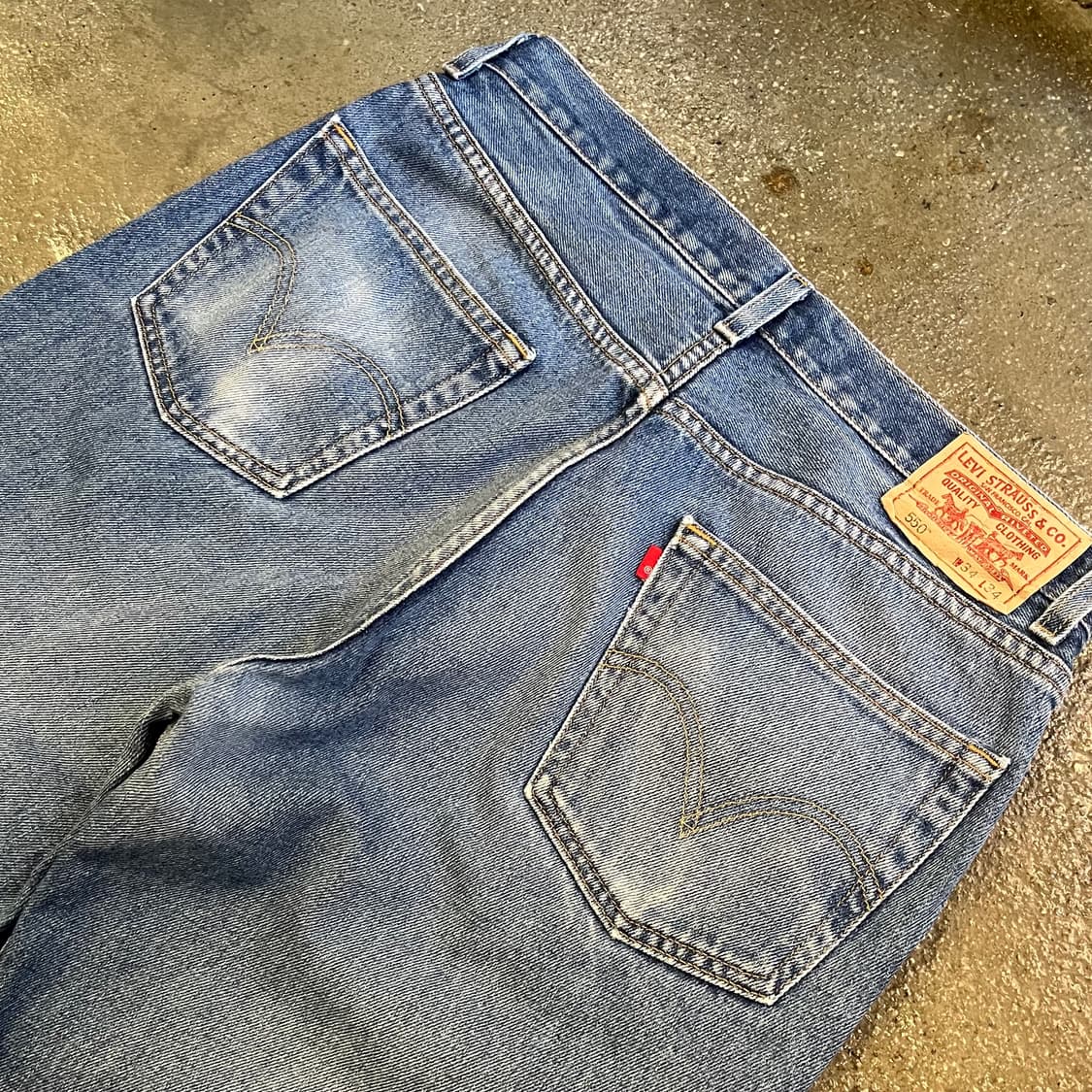 00s 리바이스550 데님 팬츠 (33“) 상품이미지5