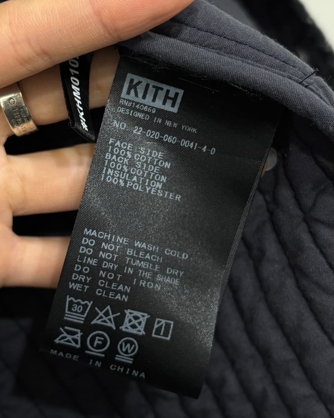 Kith 키스 헤이워드 퀼팅 코치 재킷  상품이미지8