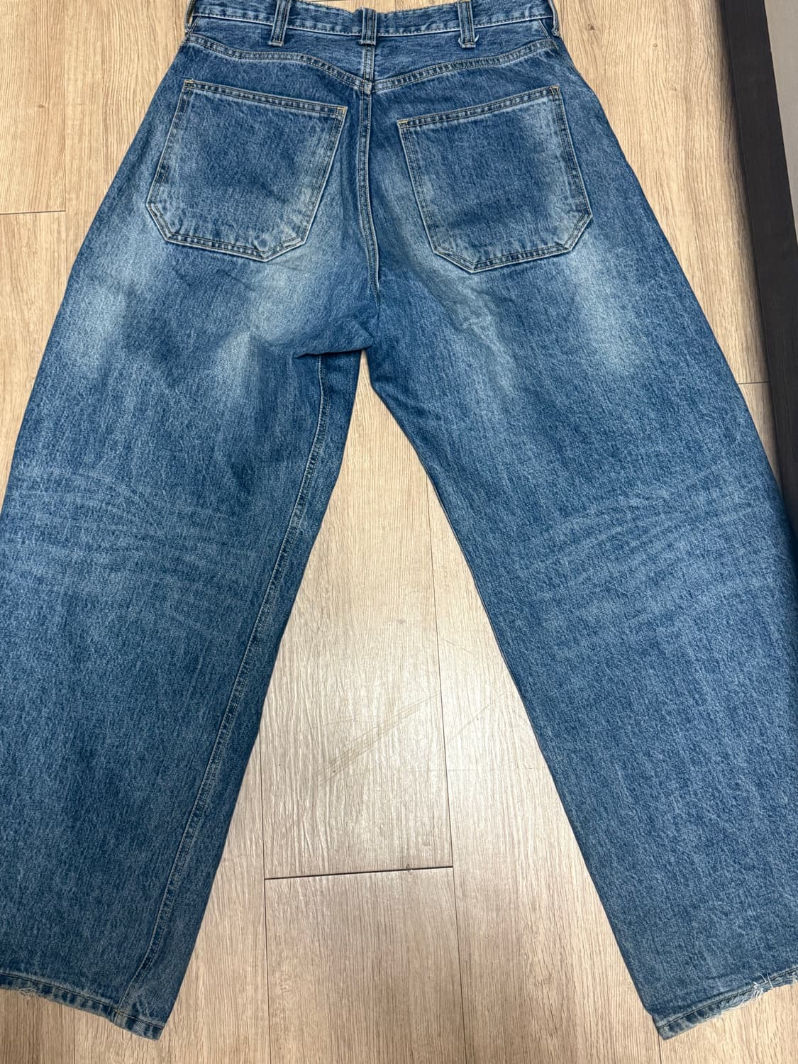 해칭룸 와이드 커브진 상품이미지3