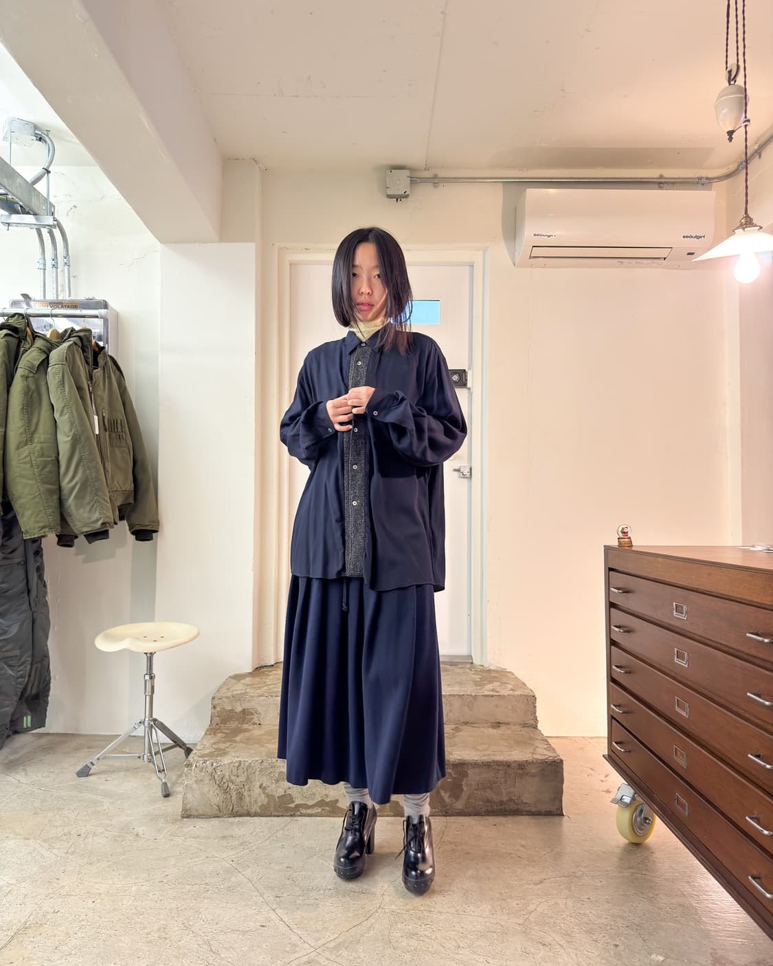 COMME des GARÇONS  Rayon Shirt/ L 상품이미지1