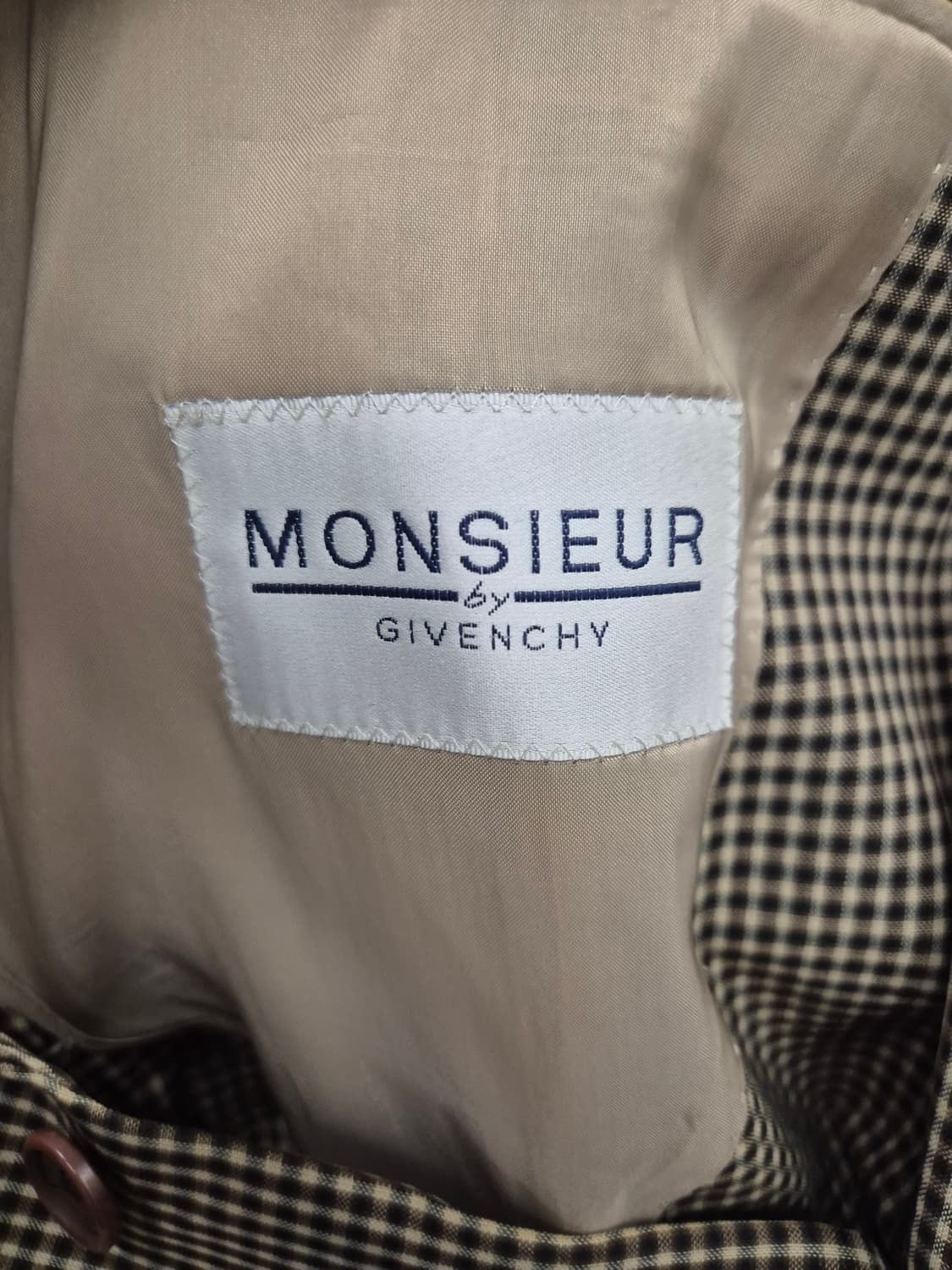 지방시 체크무늬 자켓 100 상품이미지5