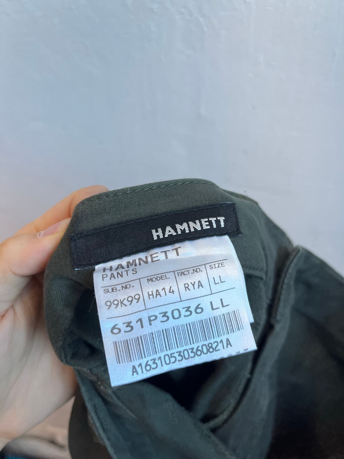 KATHARINE HAMNETT 슬림핏 밀리터리 카고팬츠 상품이미지7