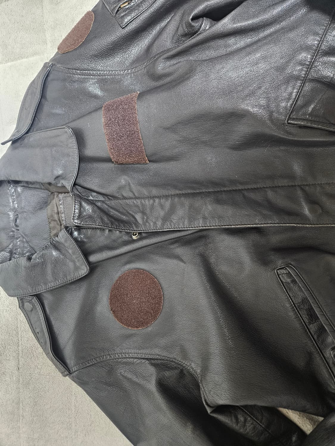 A-2 레더자켓 상품이미지2