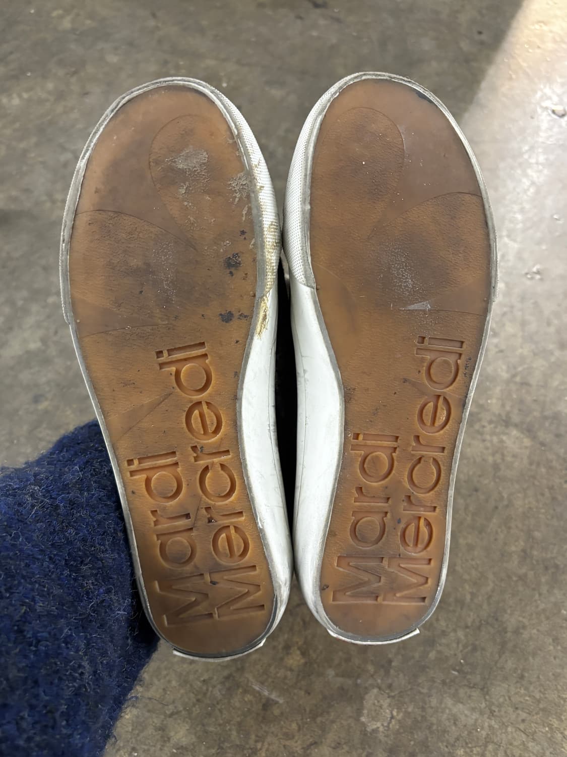 마르디 메크르디 로고 스니커즈 235 상품이미지6