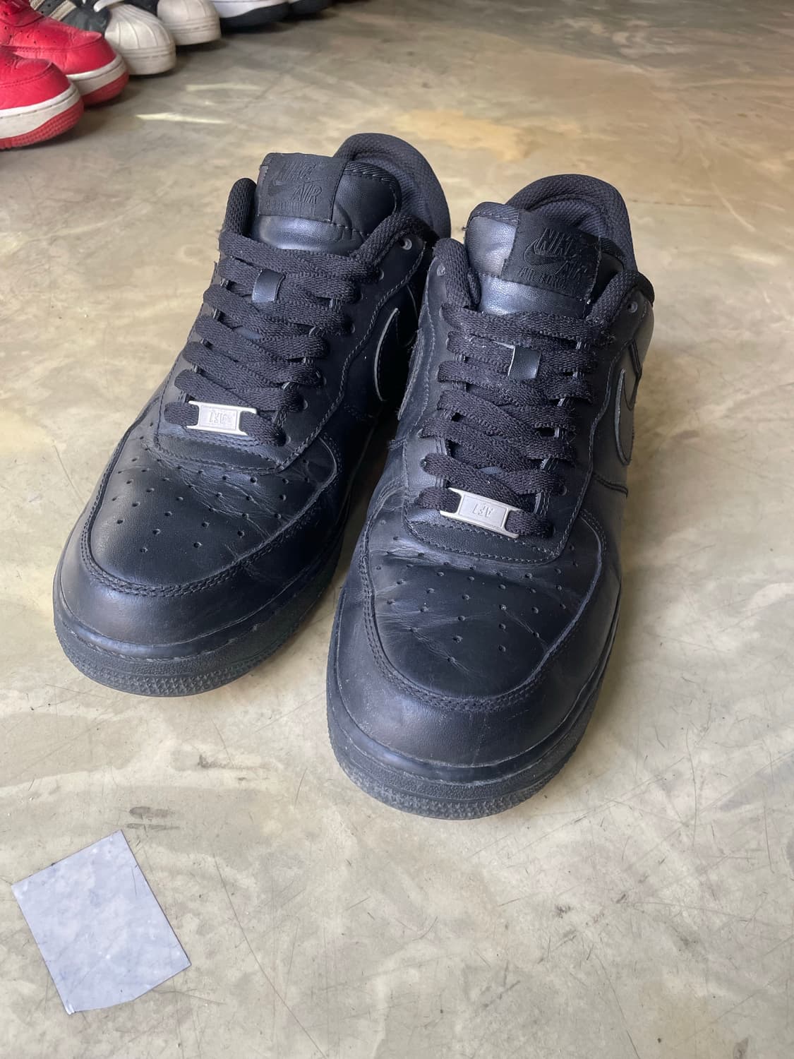 나이키 에어포스 1 블랙 275 상품이미지2