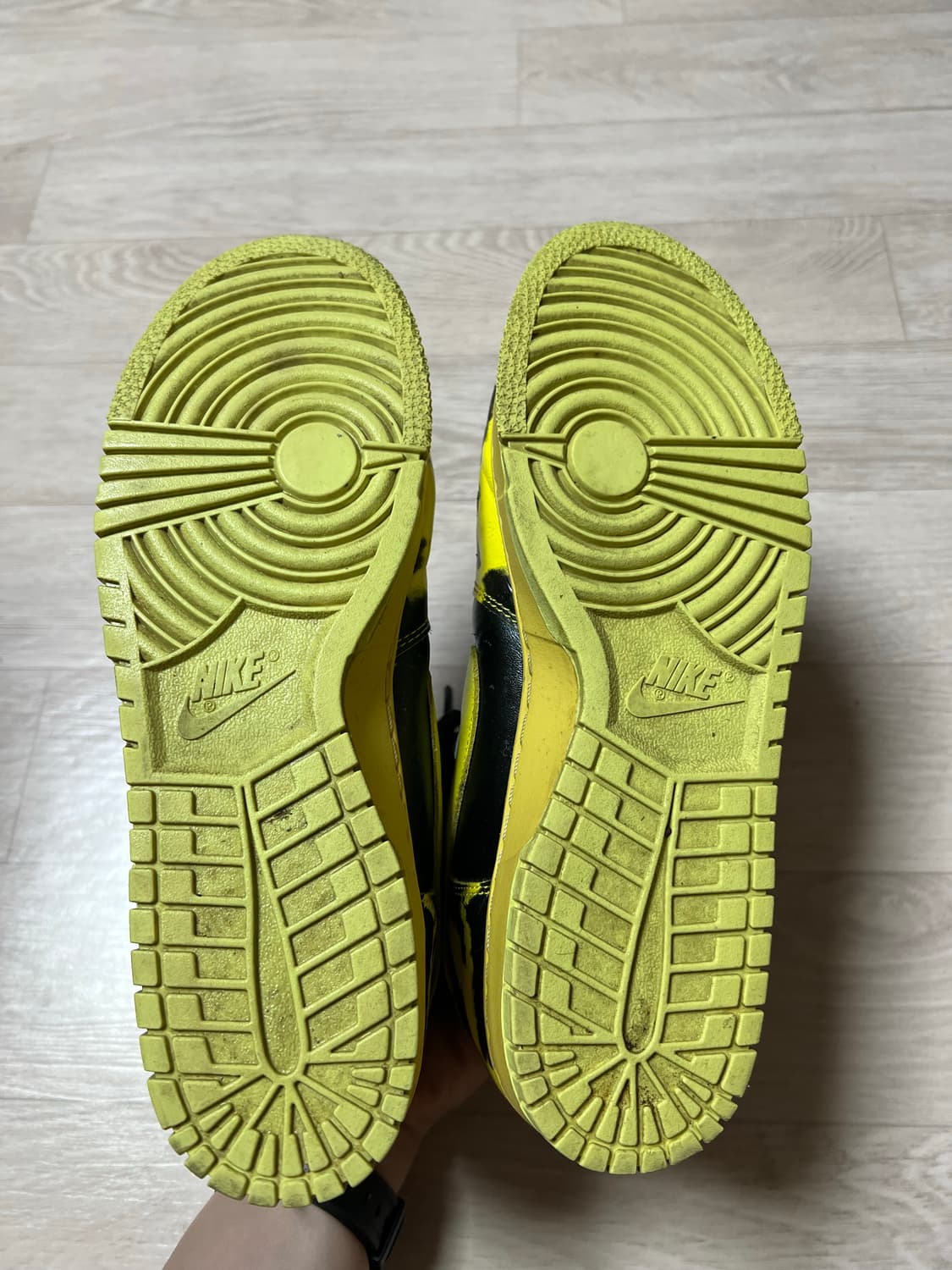 나이키 덩크 하이 1985 SP 엘로우 에시드  상품이미지5