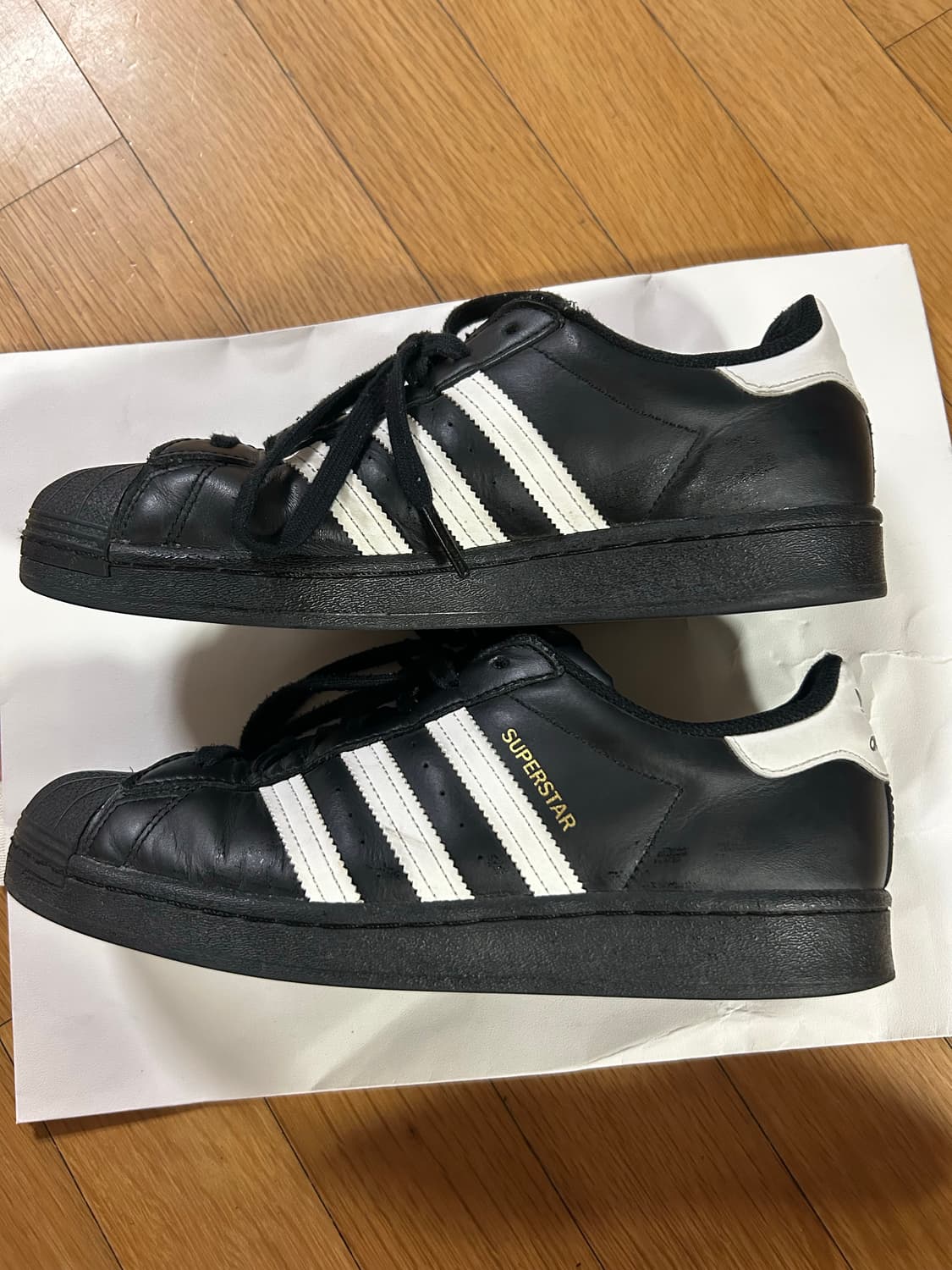 아디다스 슈퍼스타 블랙 280 상품이미지3