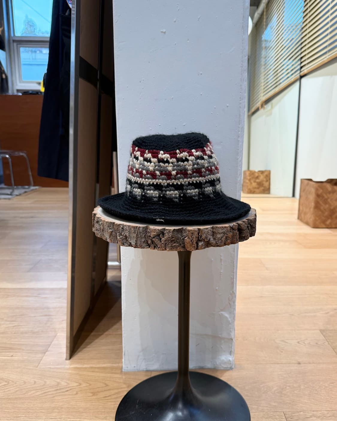 스투시 블랙 페어아일 버킷햇  상품이미지5