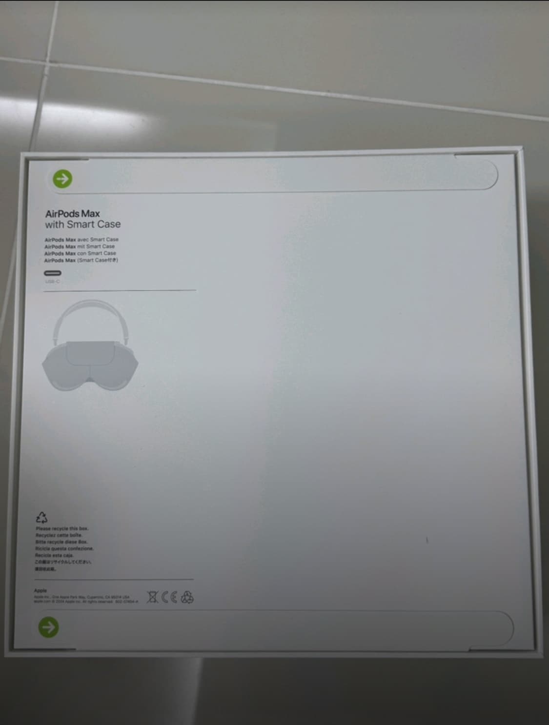 에어팟맥스2세대 미드나이트 미개봉 상품이미지2