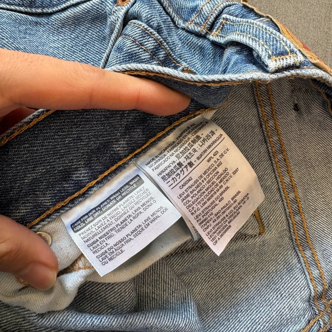 리바이스 정품 517 데님 팬츠 바지 상품이미지5