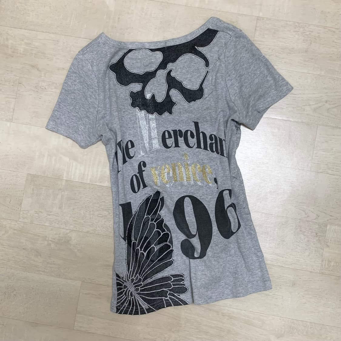 와이즈걸 빈티지 딱붙 반팔 상품이미지1