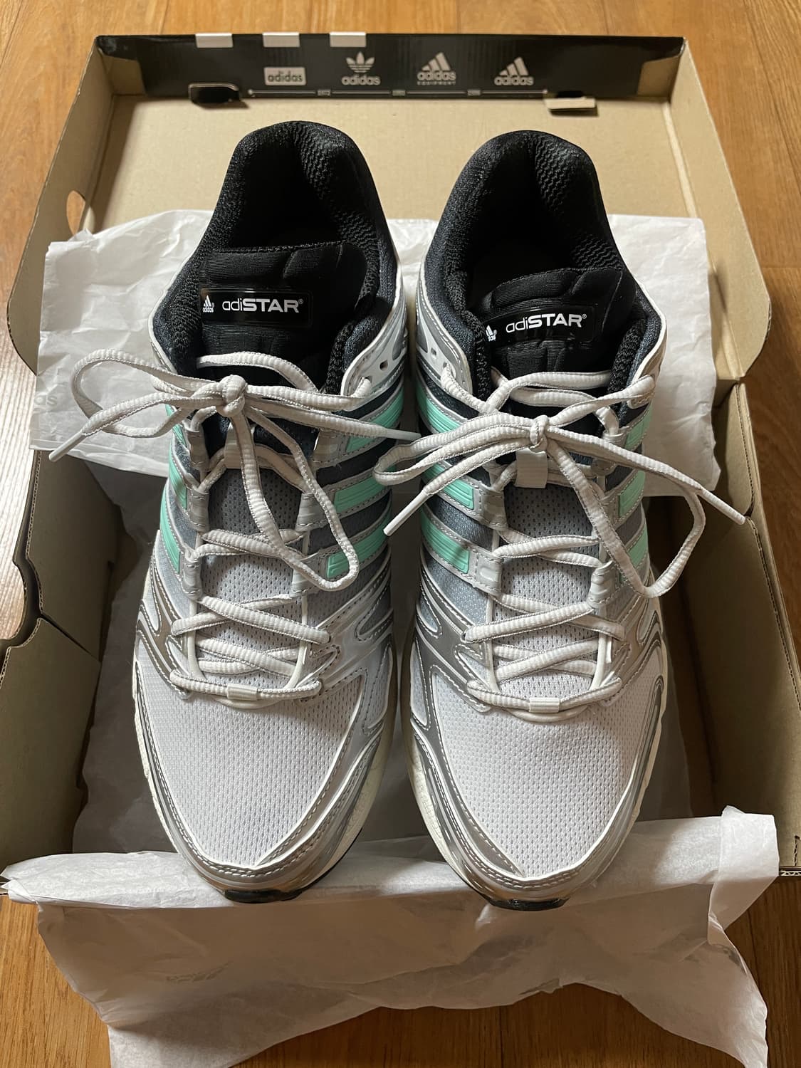 아디다스 아디스타 컨트롤5 화이트:클리어민트 285 상품이미지7