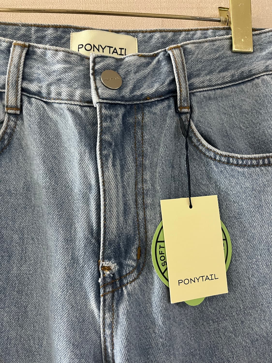 포니테일 PONYTAIL  본 벨라루즈핏진(XS) 상품이미지10