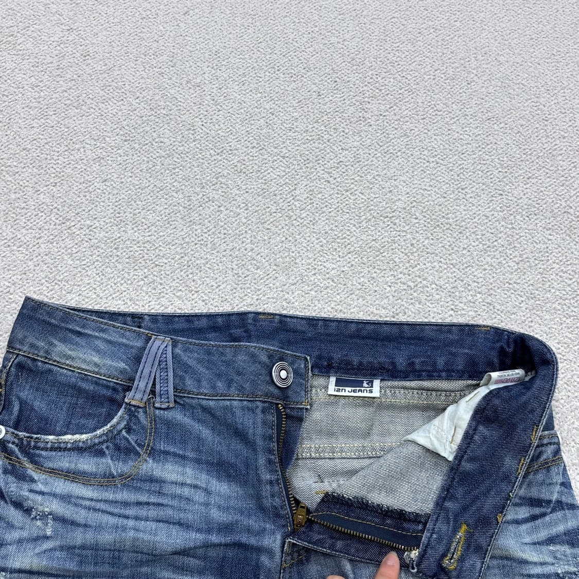 L i2n JEANS 남성 데님 반바지 0512E 상품이미지5