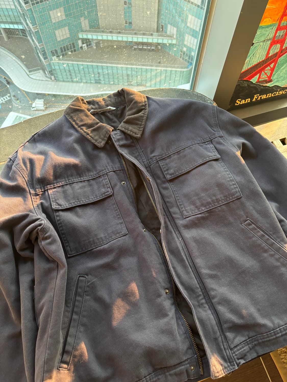 자라 콘트라스트 워크자켓 상품이미지2