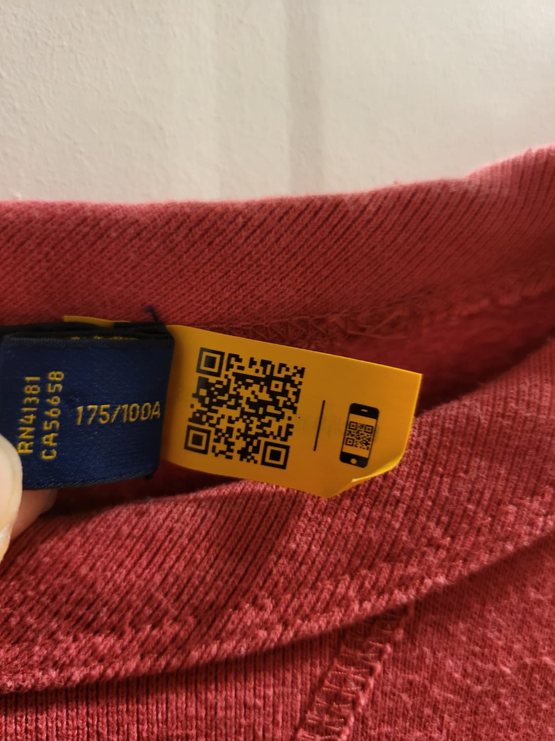 폴로 랄프로렌 코랄 기모 맨투맨 상품이미지5