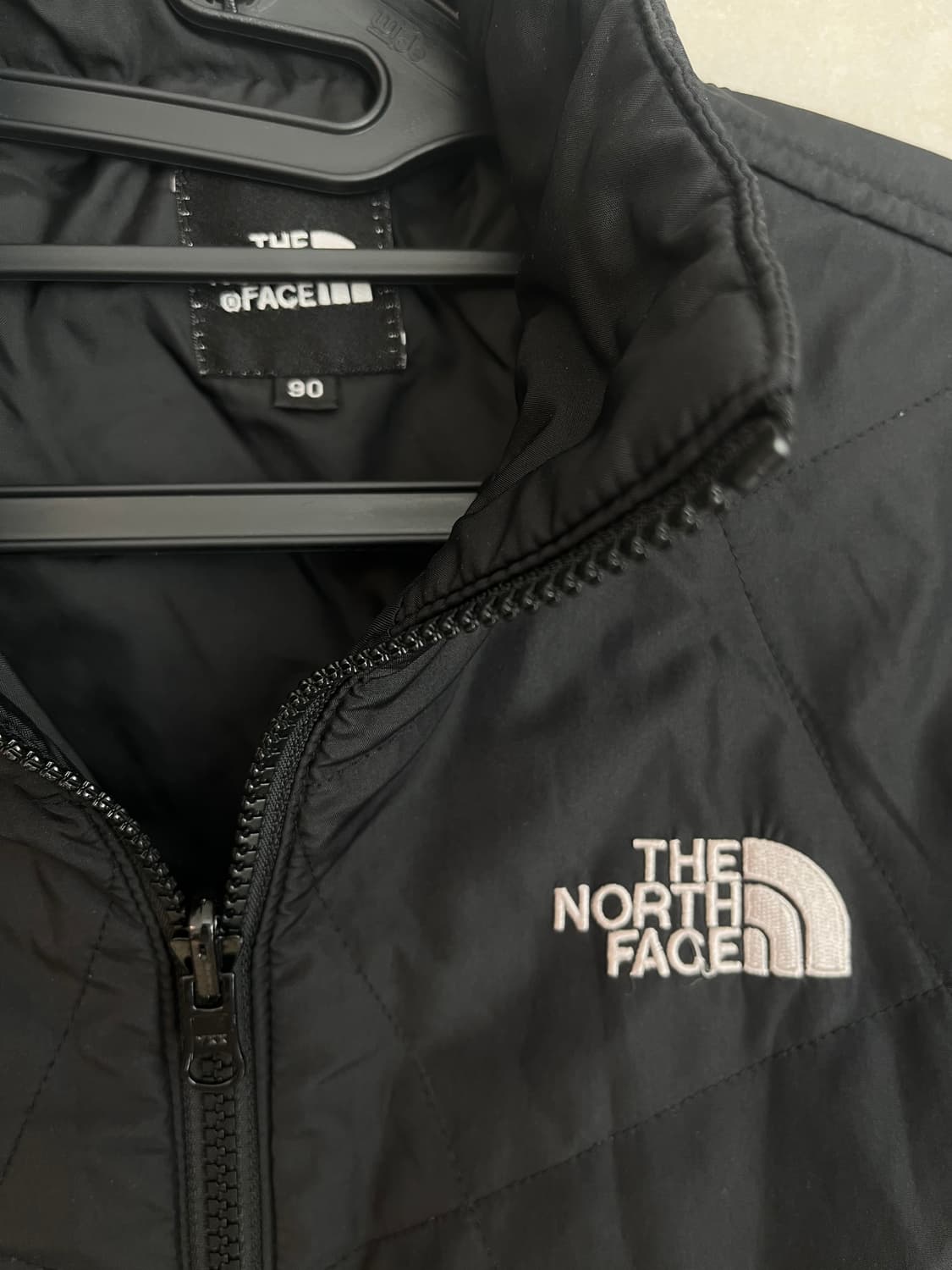 노스페이스 블랙 경량 퀄팅 자켓 [90] 상품이미지4