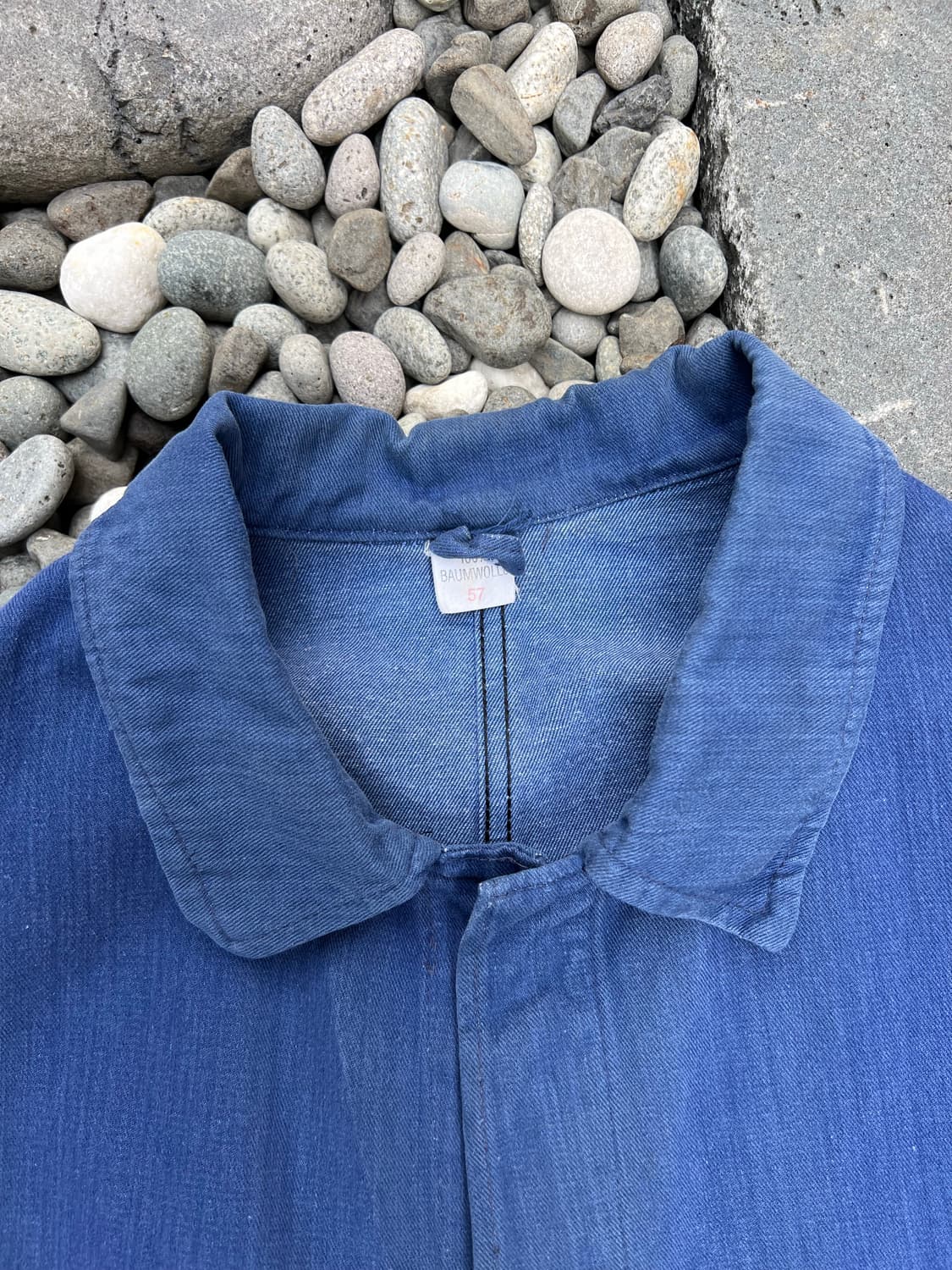OLD VINTAGE "DENIM" FRENCH 빈티지프렌치데님워크자켓 상품이미지6