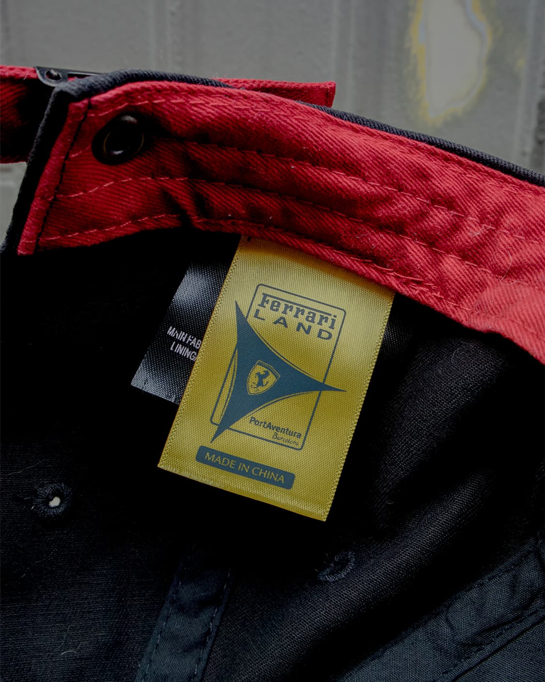 Ferrari Land Two-tone 5 패널 캡 상품이미지5