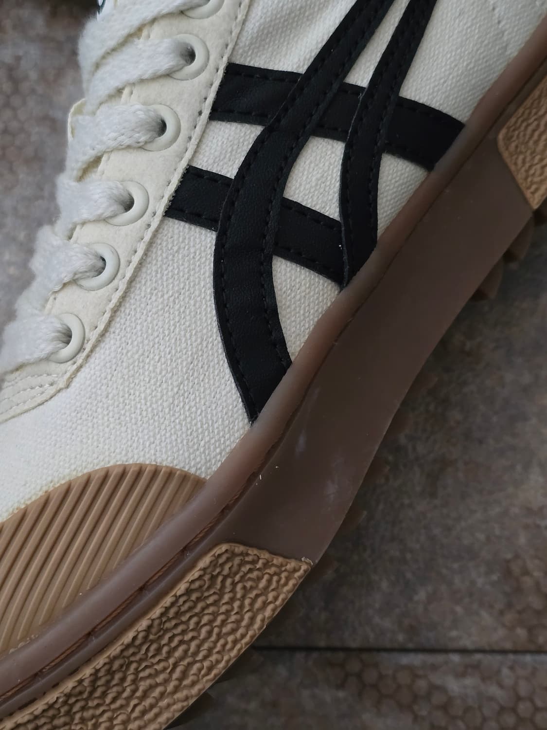 (240)아식스 코트 트레일 베이지 블랙 상품이미지6