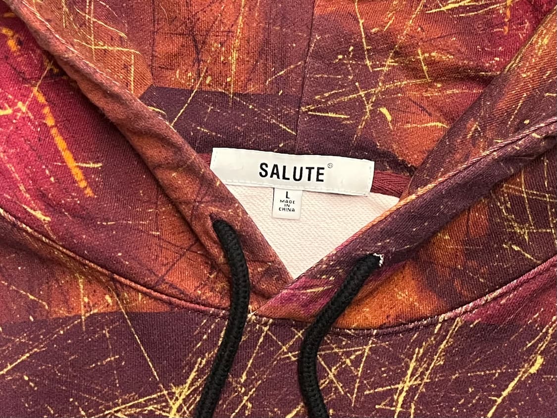 [100~105] 살루트 캑터스 프린팅 후드티 상품이미지3