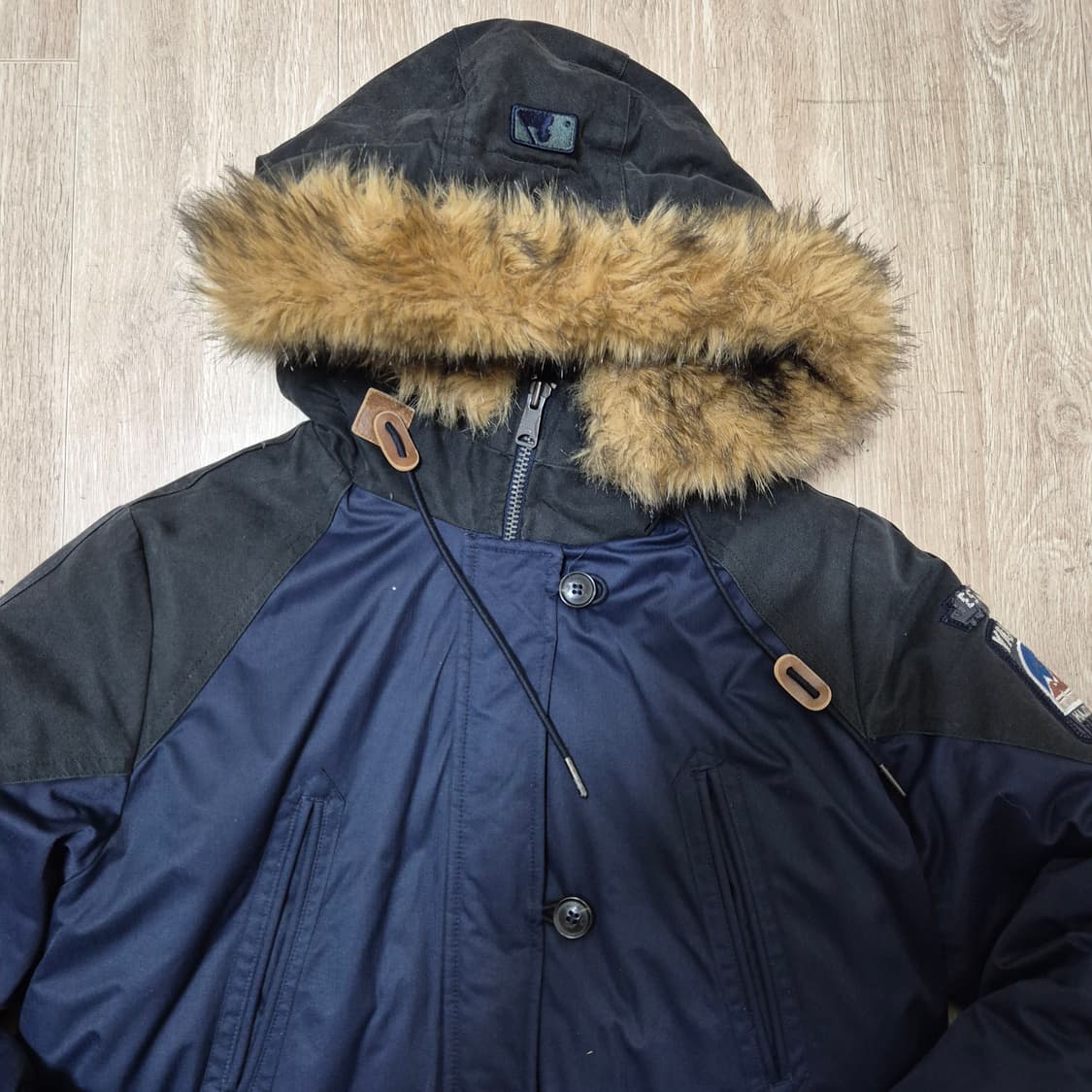 MLB 엠엘비 1903 후드털 다운 패딩 상품이미지2