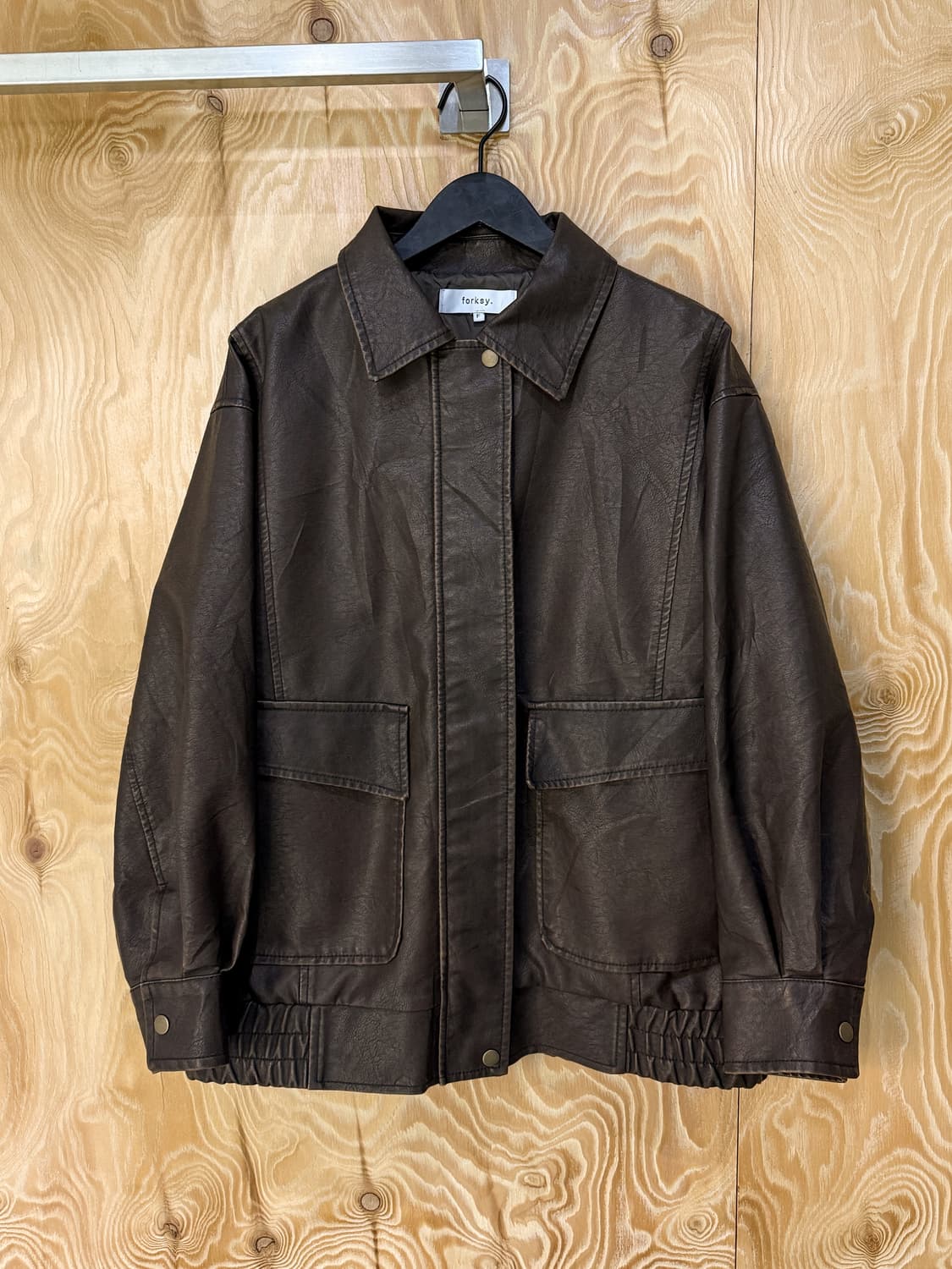 포스키 포우 레더 자켓 상품이미지1