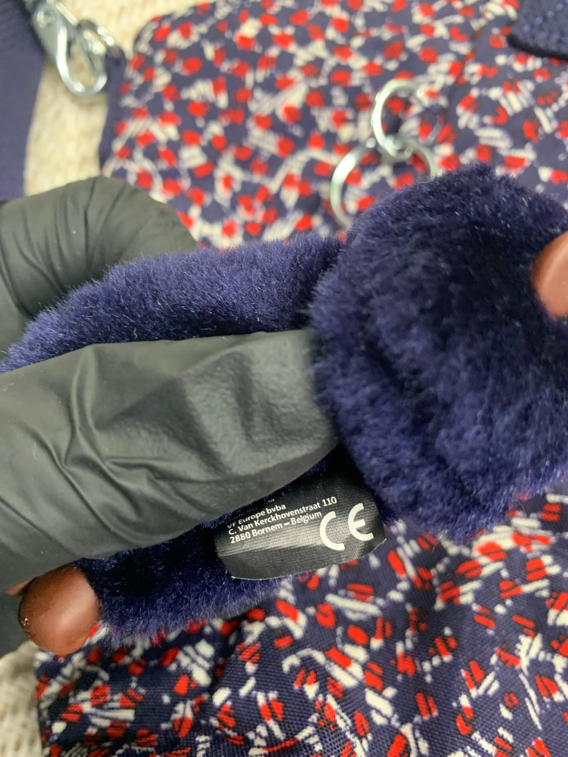 키플링 패턴 토트백 겸 숄더백 상품이미지5