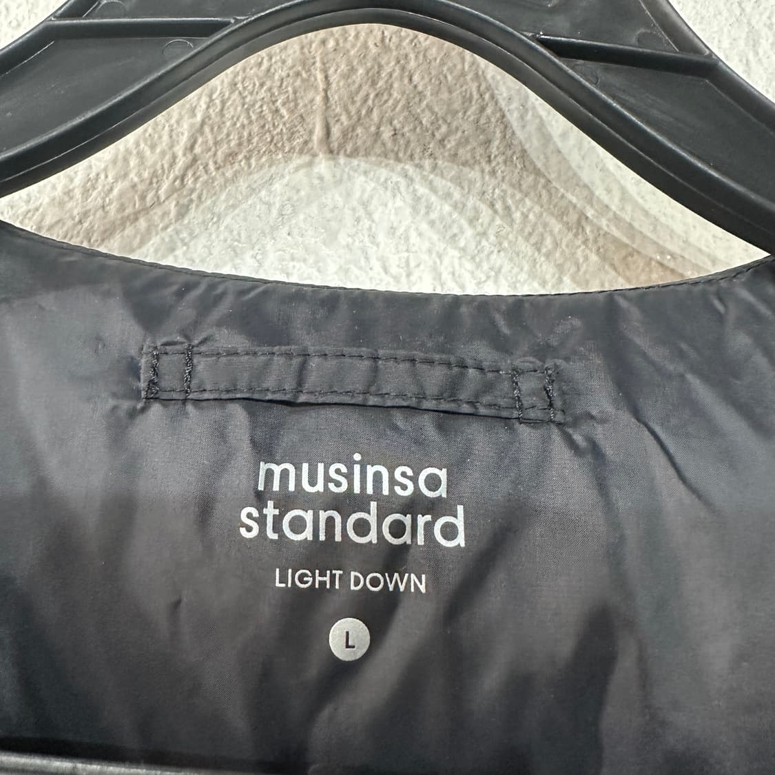 무신사스탠다드 경량패딩조끼 L 상품이미지3