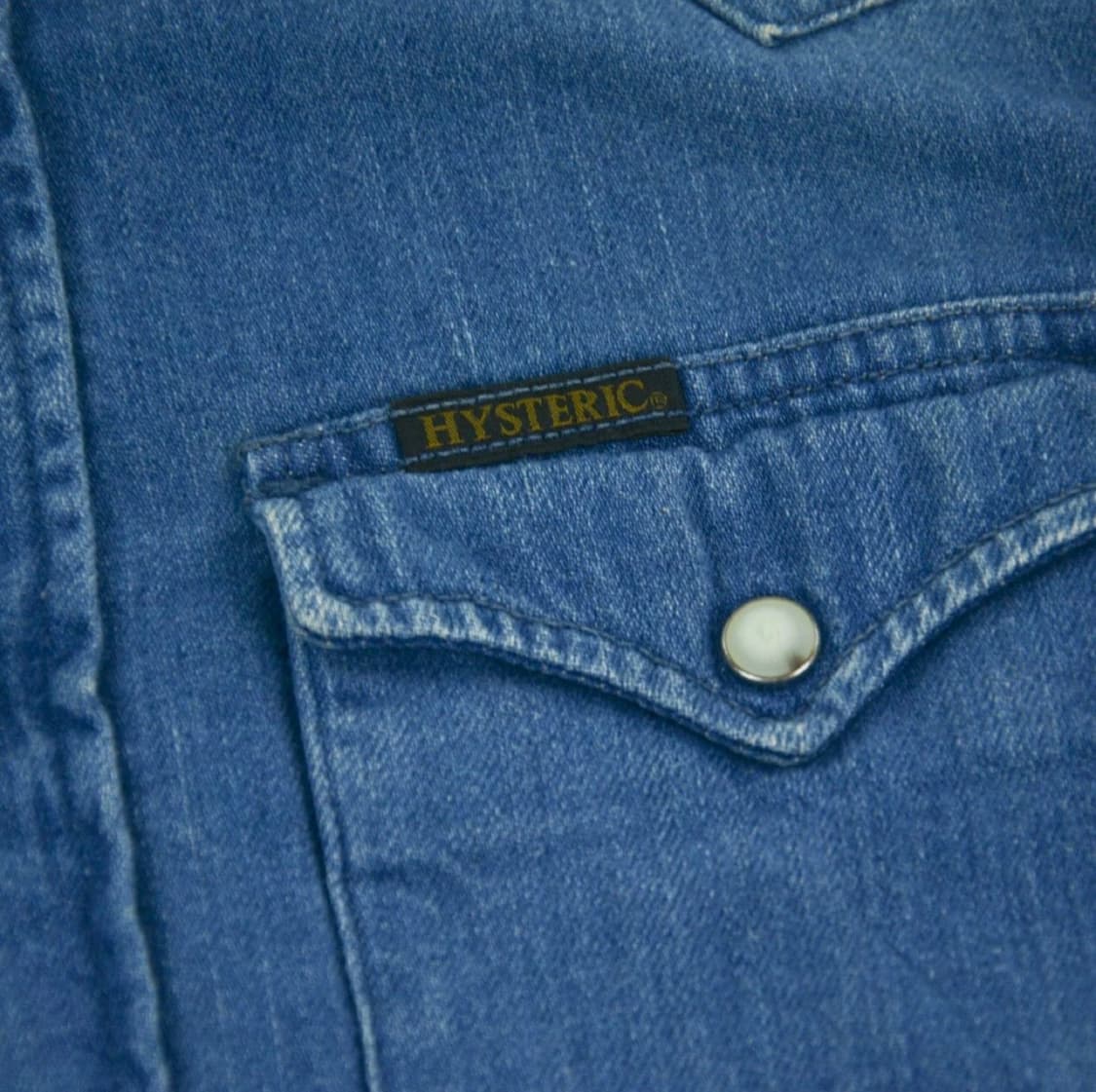 Hysteric Glamour 데님 웨스턴 셔츠 상품이미지5