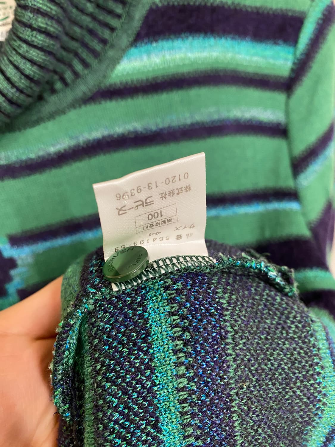 CARVEN button-up high neck knit 까르뱅 니트 상품이미지10