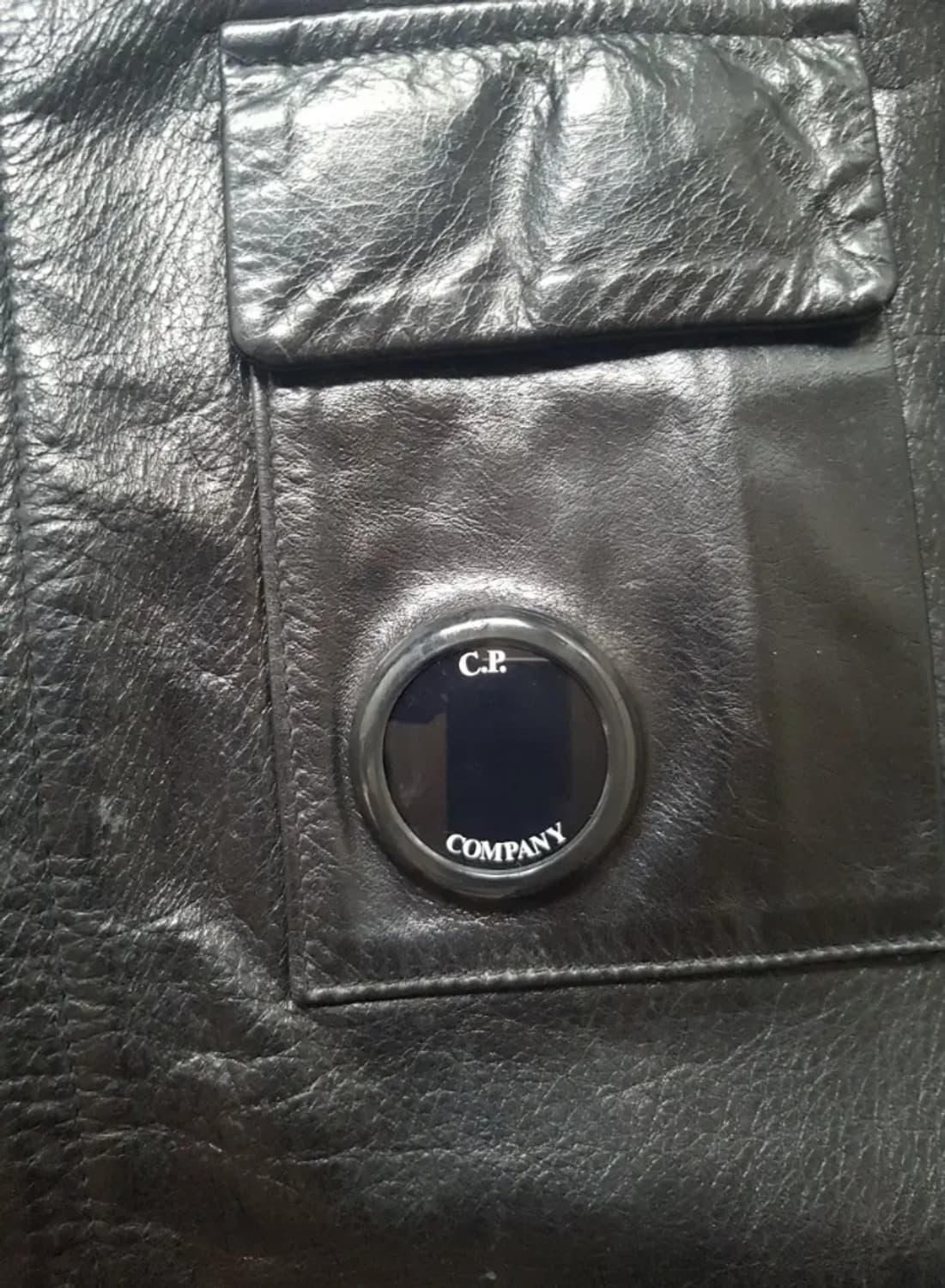 [105] 씨피컴퍼니 100% 소가죽 렌즈 자켓 점퍼 XL 상품이미지6