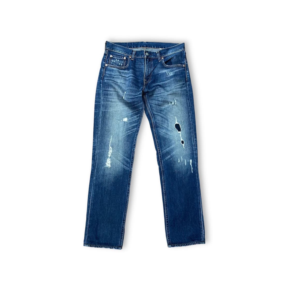 리바이스 519 디스트로이드 셀비지 데님 상품이미지1