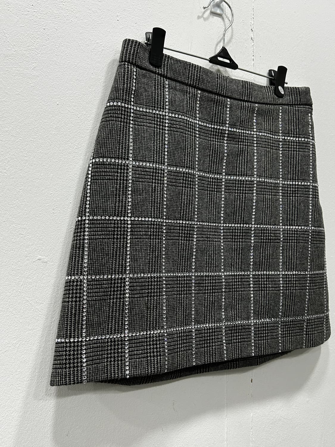 새상품급)) 미우미우 큐빅체크 울 스커트 40사이즈 (66추천) 상품이미지2