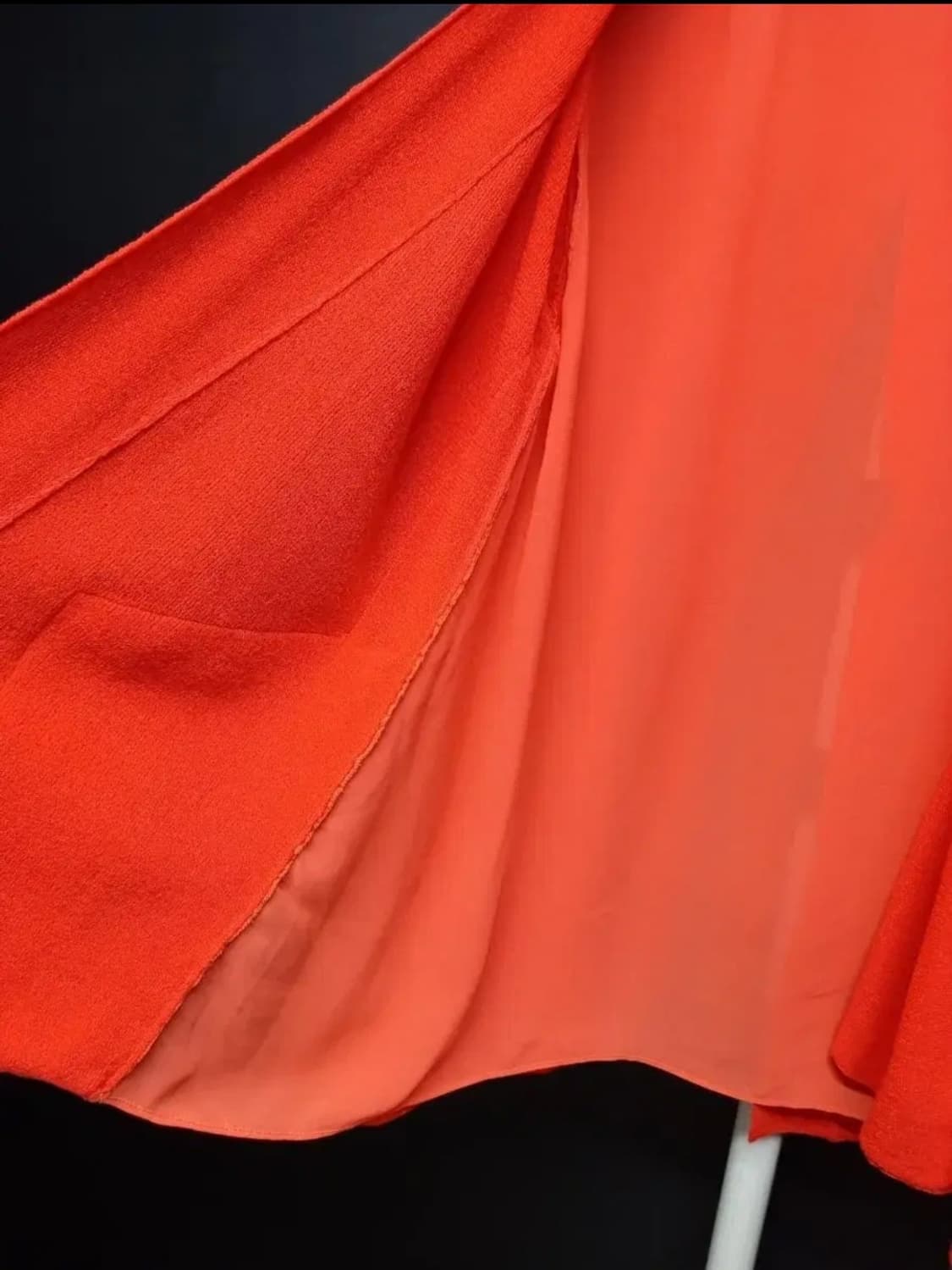 SJSJ 춘하추 코랄빛 쉬폰 니트 가디건 F 상품이미지4