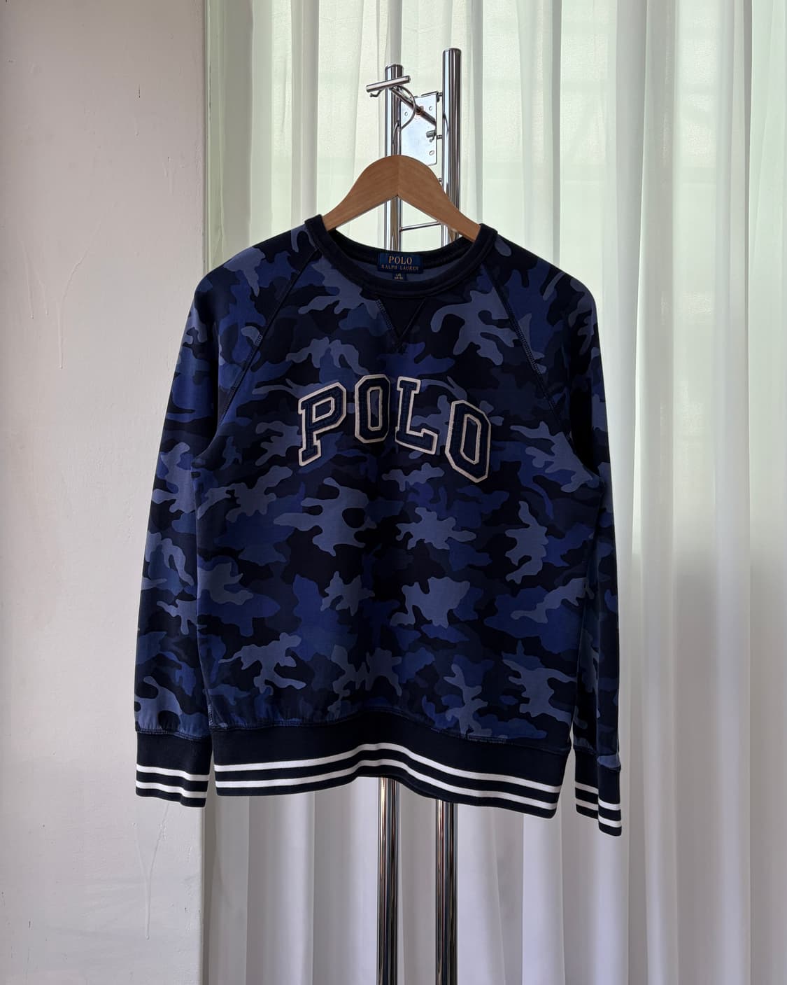 [S]폴로 랄프로렌 스펠아웃 카모플라주 맨투맨 상품이미지3