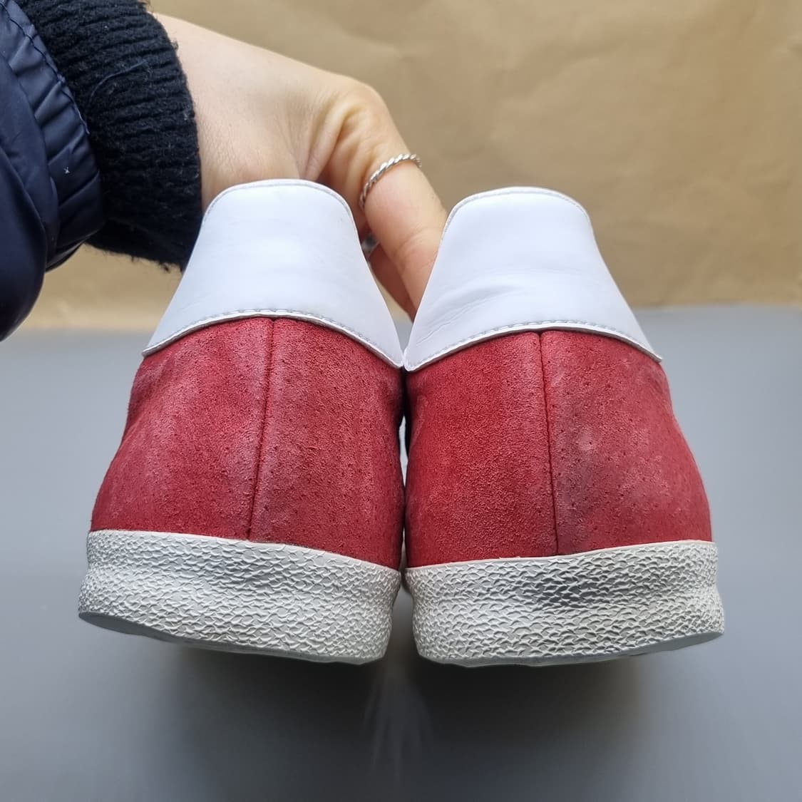 아디다스 가젤 레드 스니커즈 270 상품이미지4