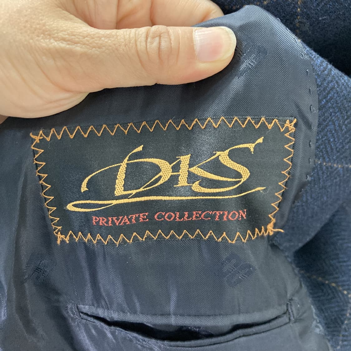 닥스 남성순모캐시미어자켓 110 영구제  상품이미지4