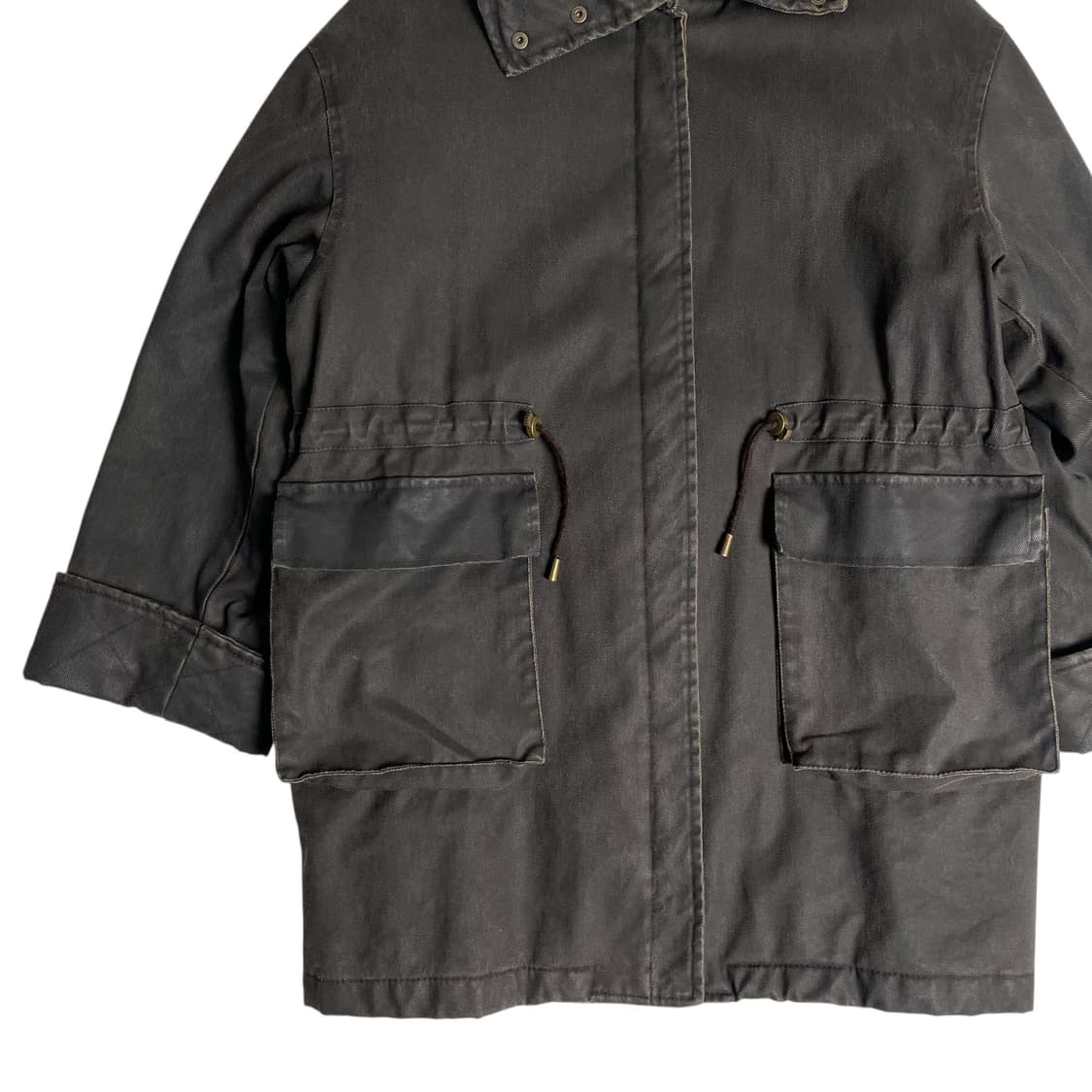 Avance 스티치 왁스 코튼 파카 (italy)   상품이미지3