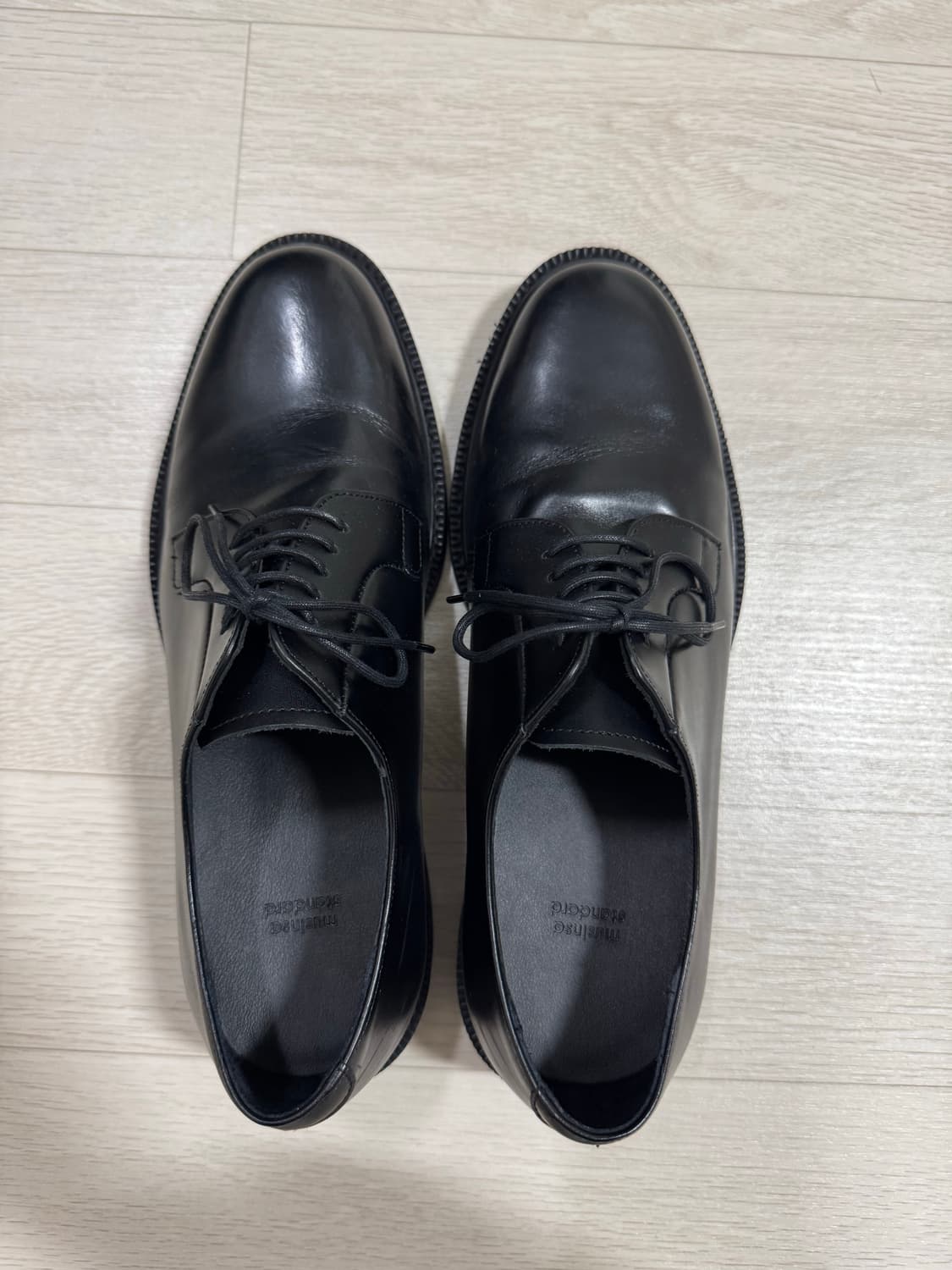 무신사스탠다드 플레인 더비 슈즈/260 상품이미지1