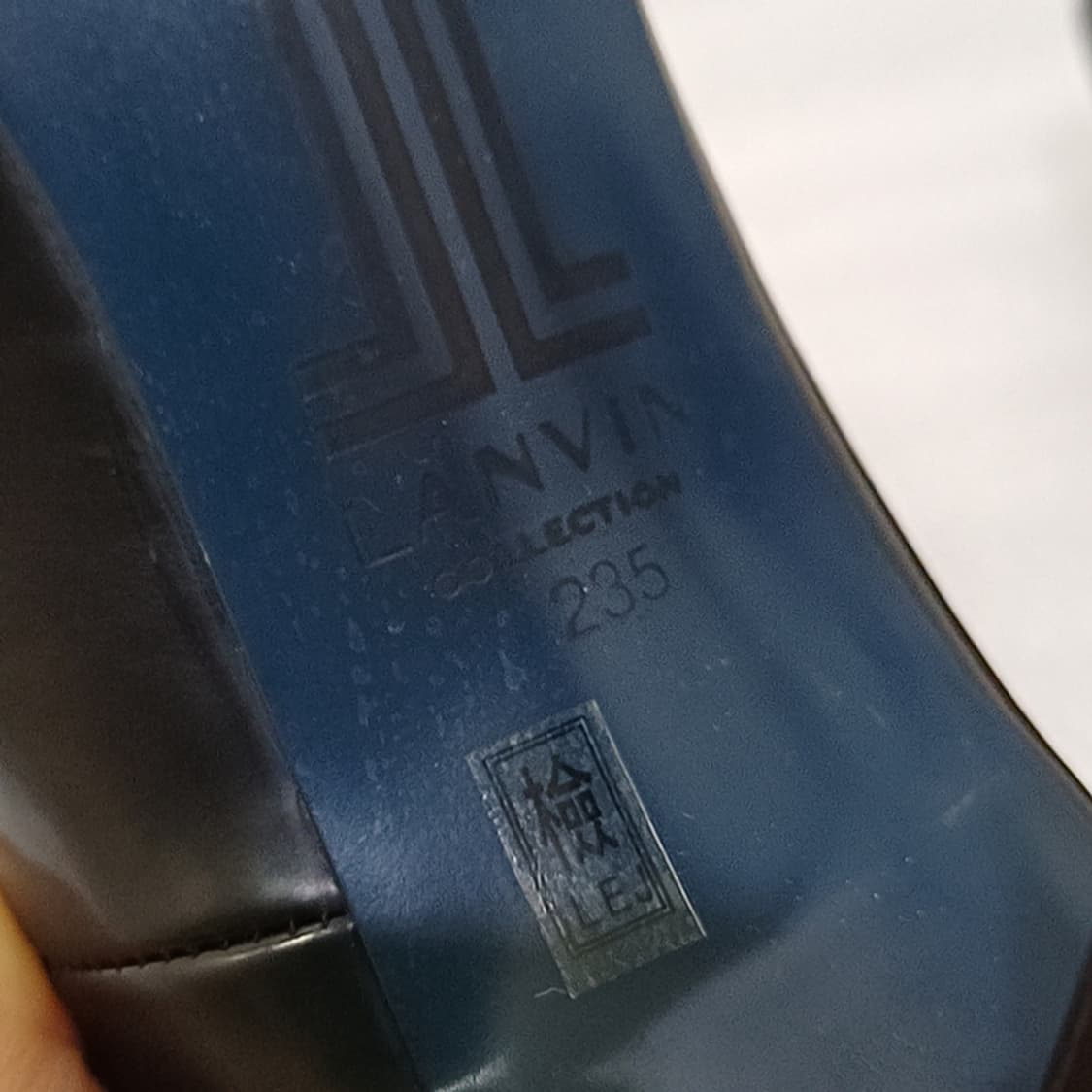 랑방 컬렉션 정장 하이힐 구두 235 / 굽 9cm 블랙 사랑봉봉 상품이미지5