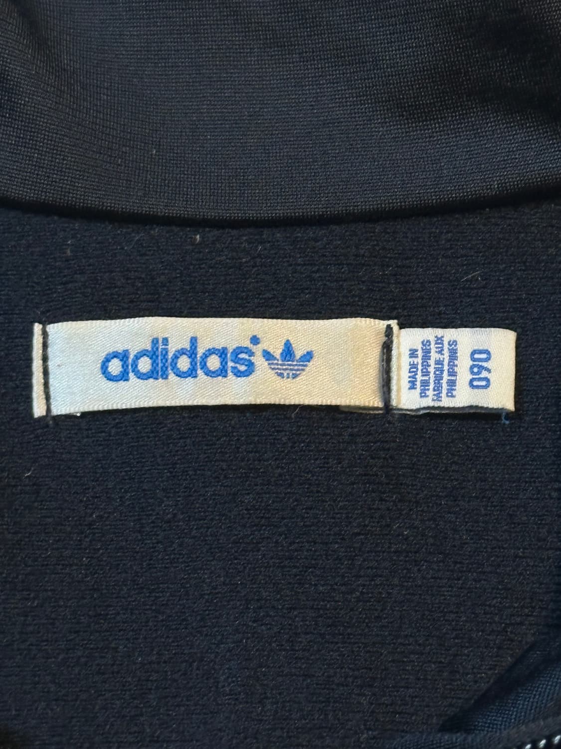 아디다스 ADIDAS 파이어버드 빅로고 트랙탑 져지 검빨 상품이미지5