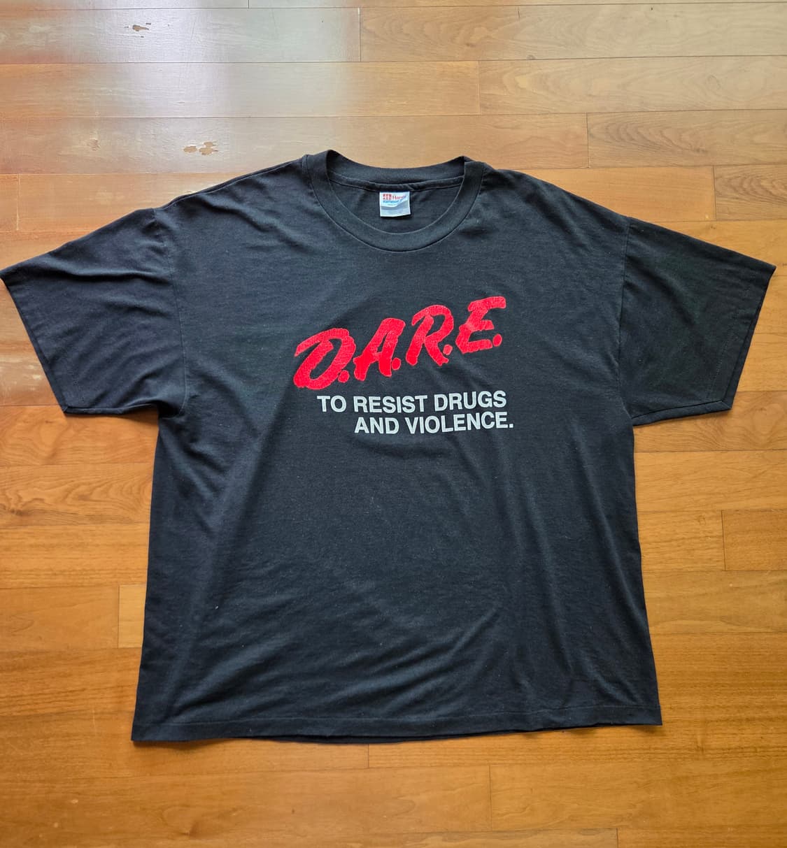 90s dare d.a.r.e 티셔츠 [xl] 50/50 상품이미지1