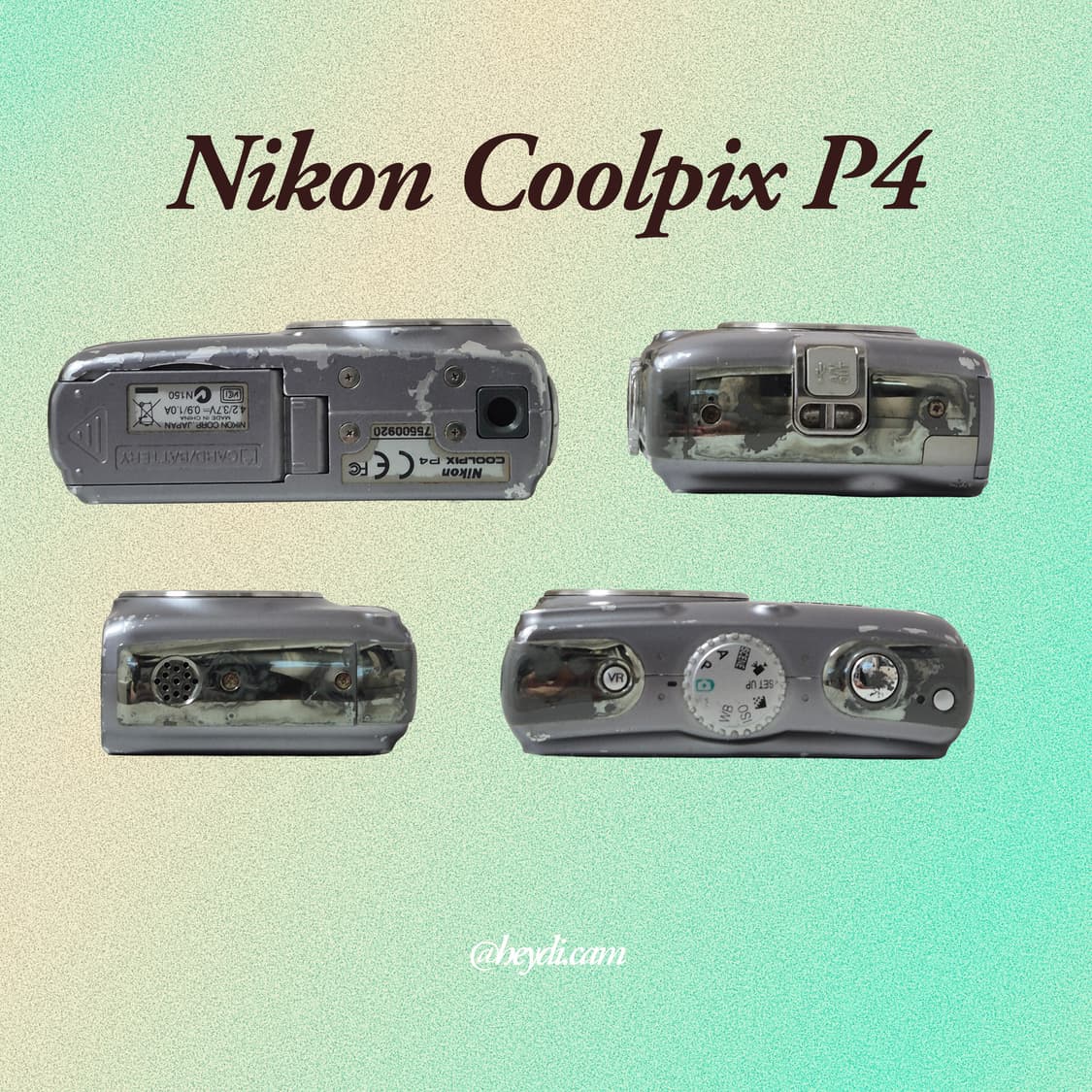 [한글판] 니콘 쿨픽스 NIKON COOLPIX P4 상품이미지3