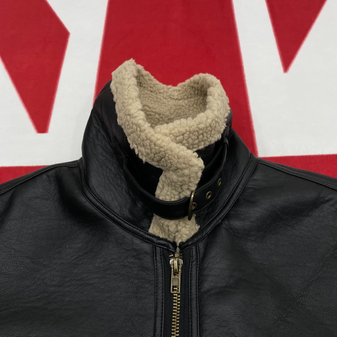 빈티지 오버핏 무스탕 S  상품이미지3