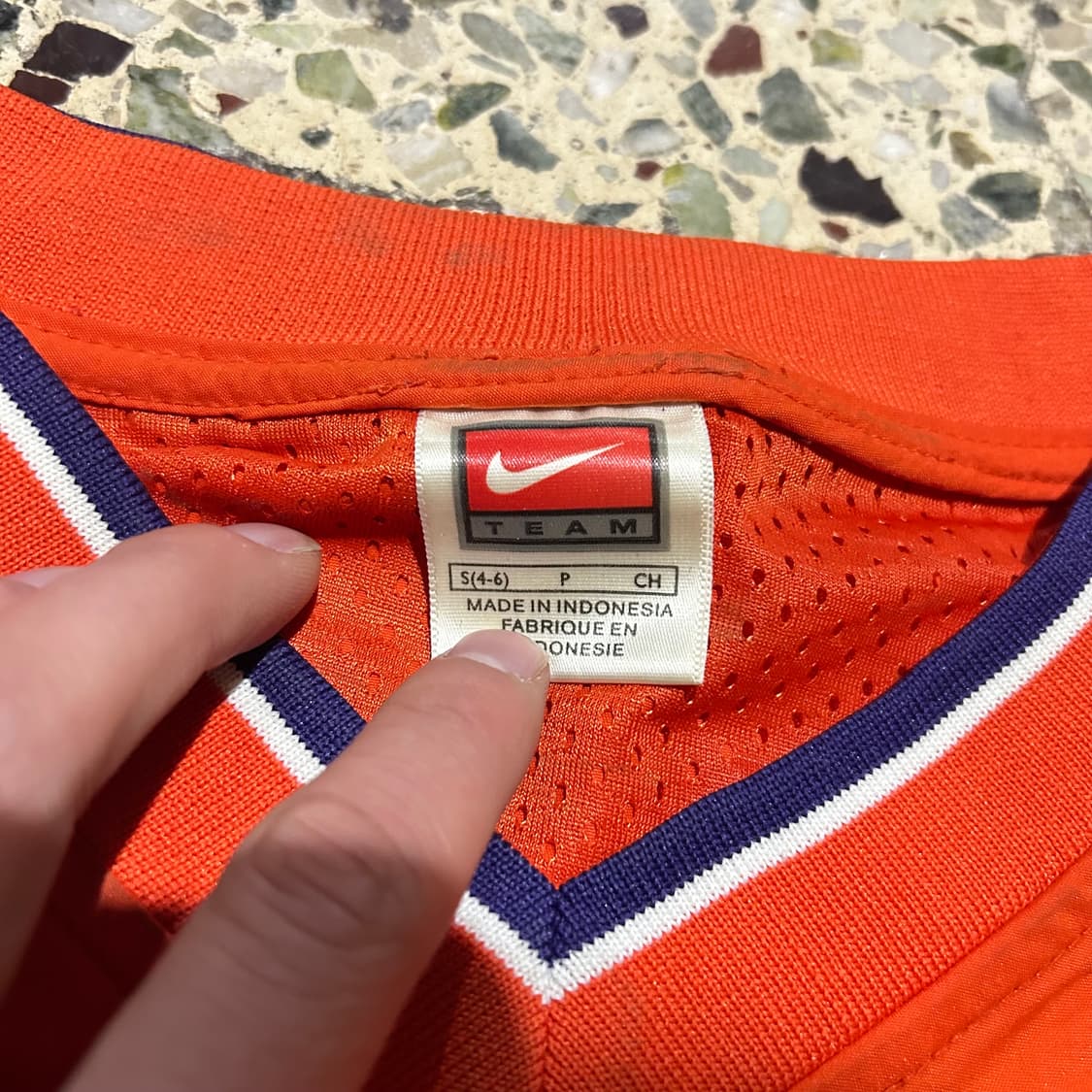 나이키 클렘슨 오렌지 유니폼 웜업 상품이미지5