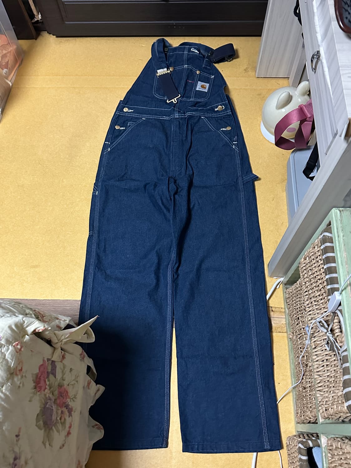 칼하트 멜빵바지 상품이미지1